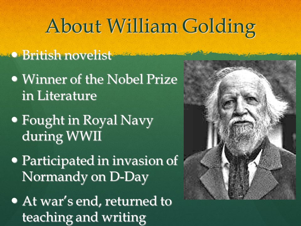 How do william golding and williams